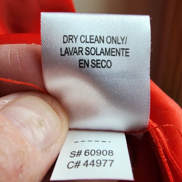 Studio One New York Hot Red Cap Sleeve Sheath Dress Size 12 - Picture 9 of 13